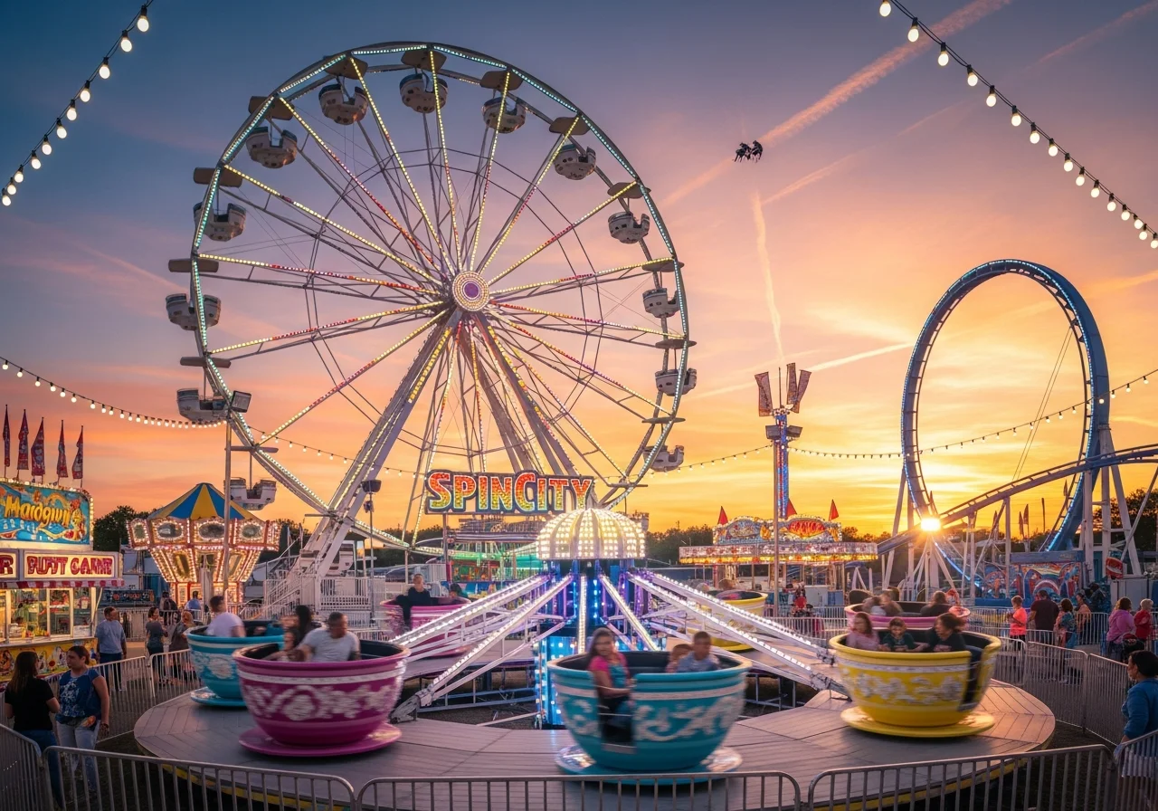 Attractions at the Wisconsin State Fair