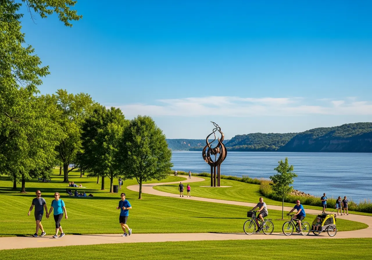 Walk or Bike Along Riverside Park