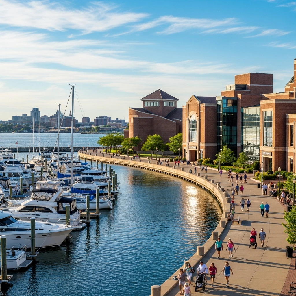 kenosha harbor museums waterfront