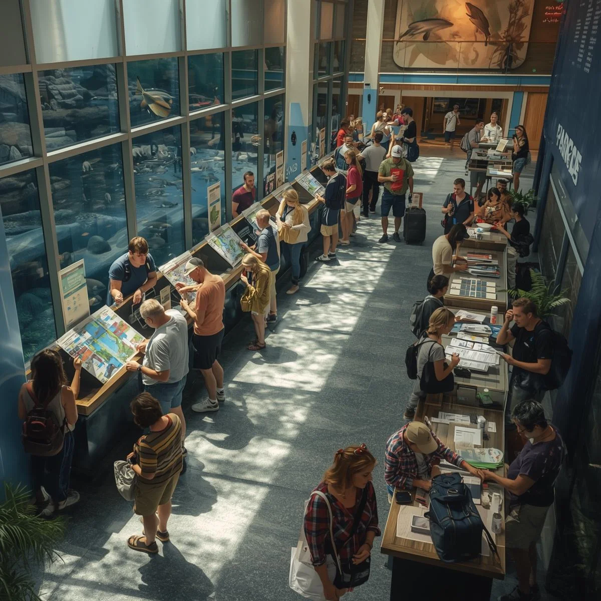 planning tips for visiting aquariums