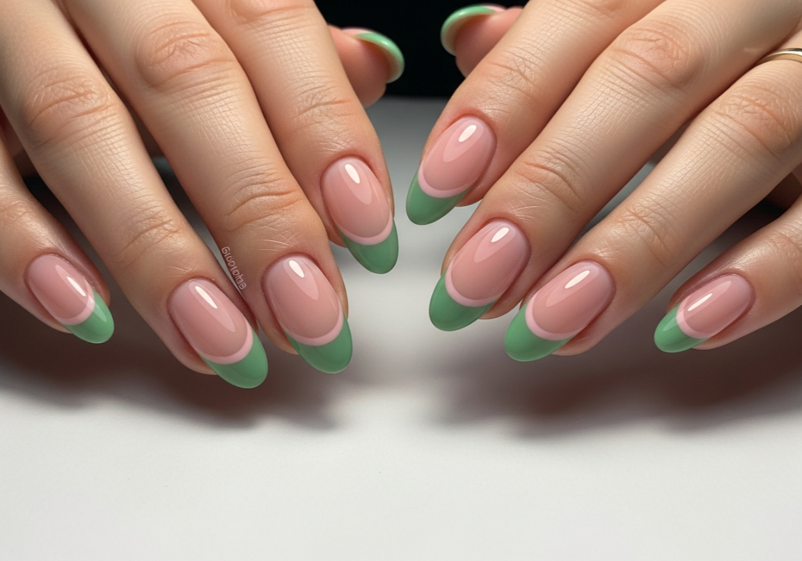 Classic French Manicure with Modern Twist
Chic Oval Nail Designs