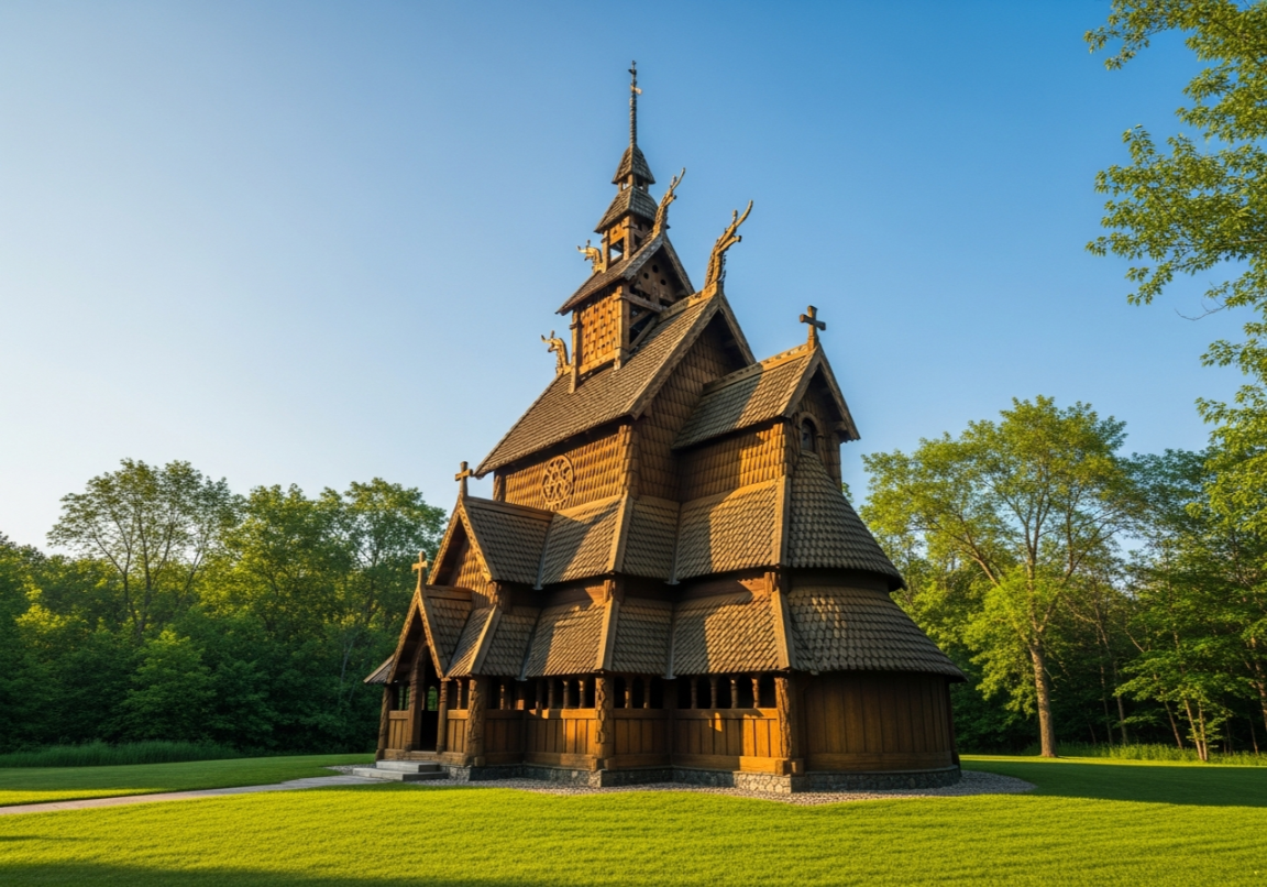 Stavkirke Church
Washington Island  Wisconsin