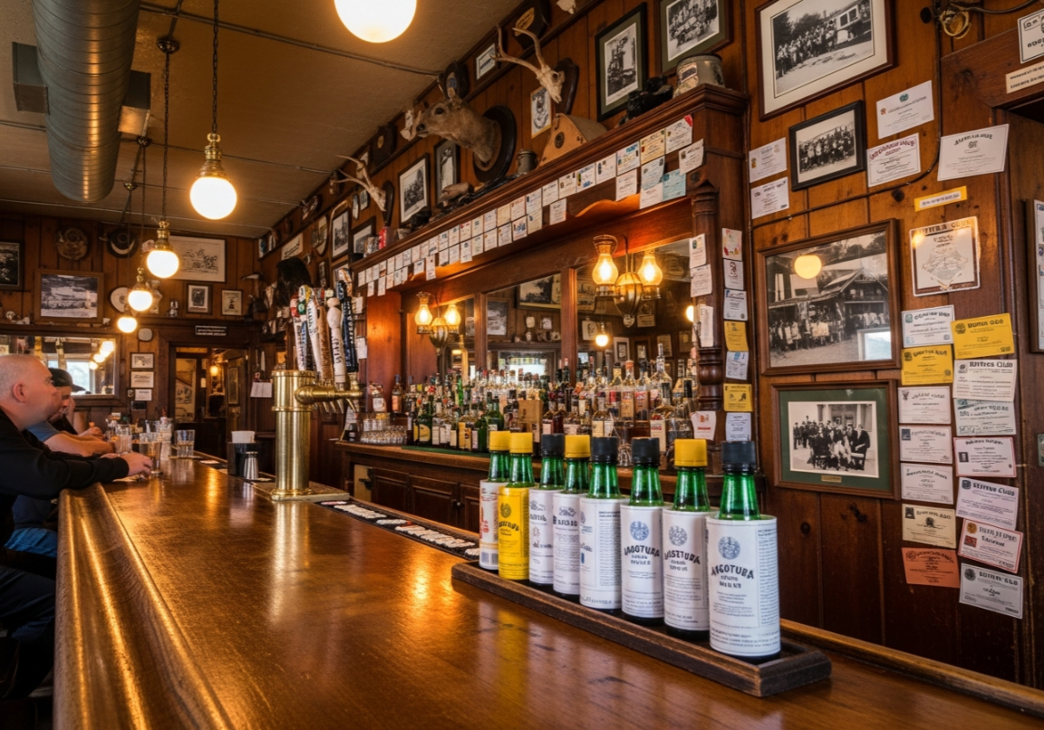 Taste Bitters at Nelsen's Hall & Bitters Club
Washington Island  Wisconsin