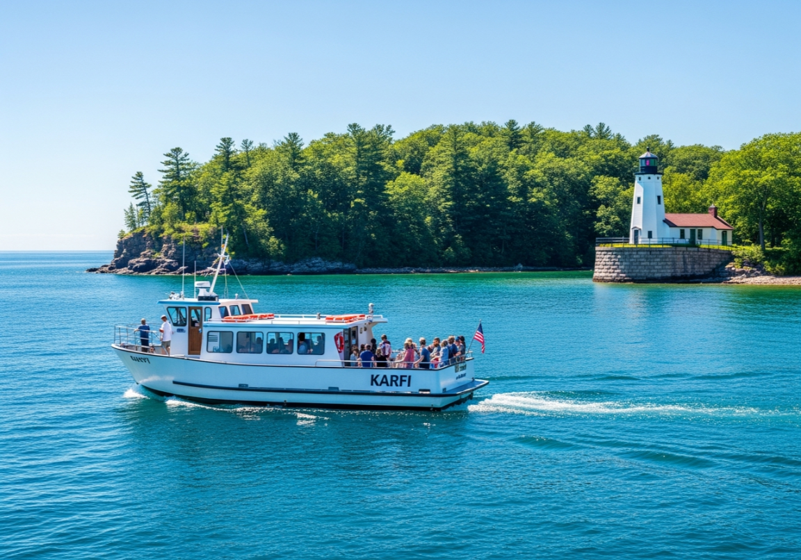 Take the Ferry to Rock Island State Park
Washington Island  Wisconsin
