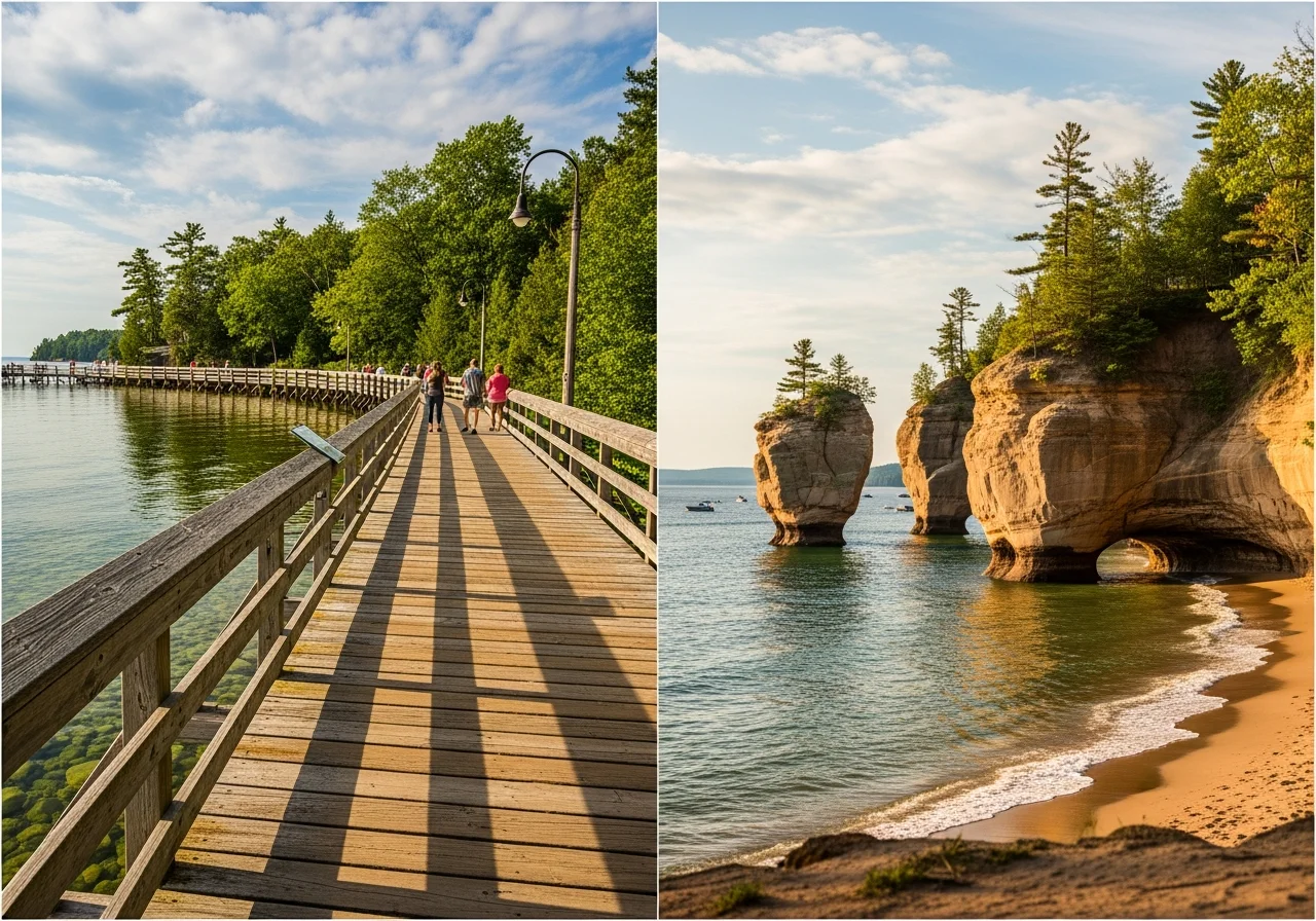 Big Bay Town Park vs Big Bay State Park