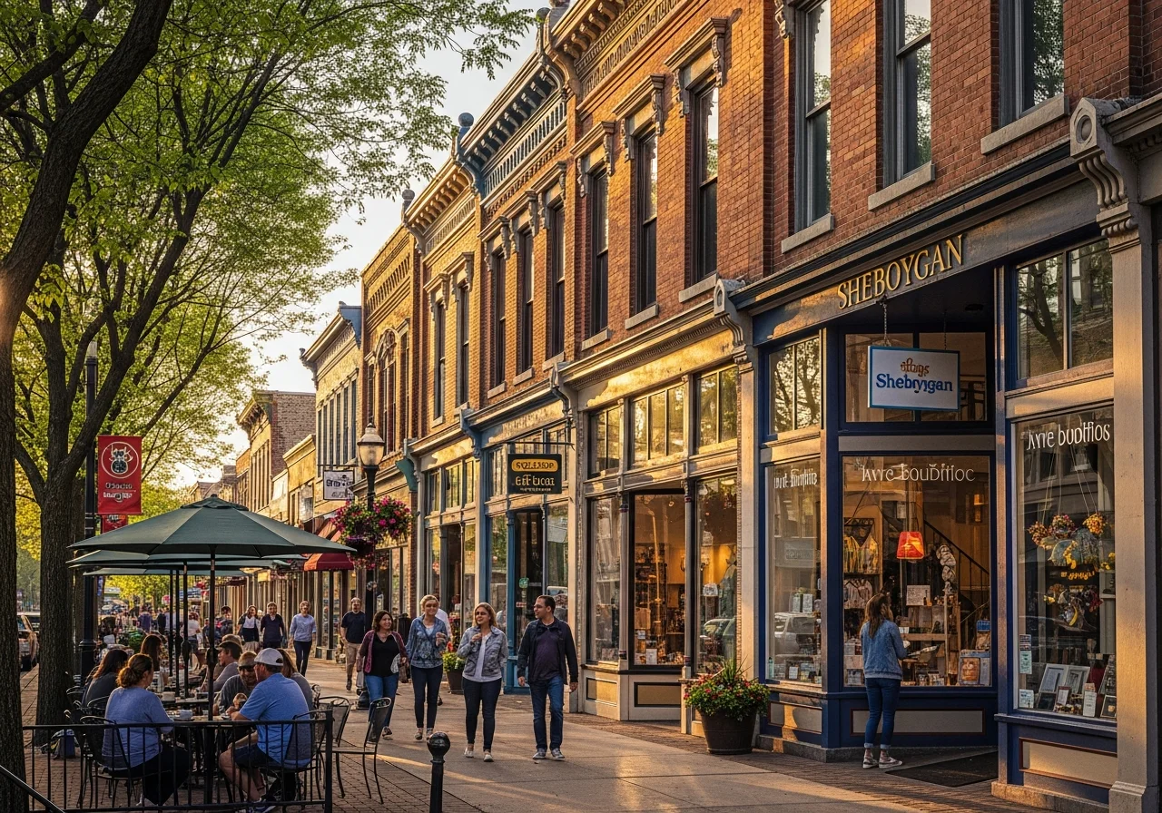 Browse the Shops in Downtown Sheboygan
