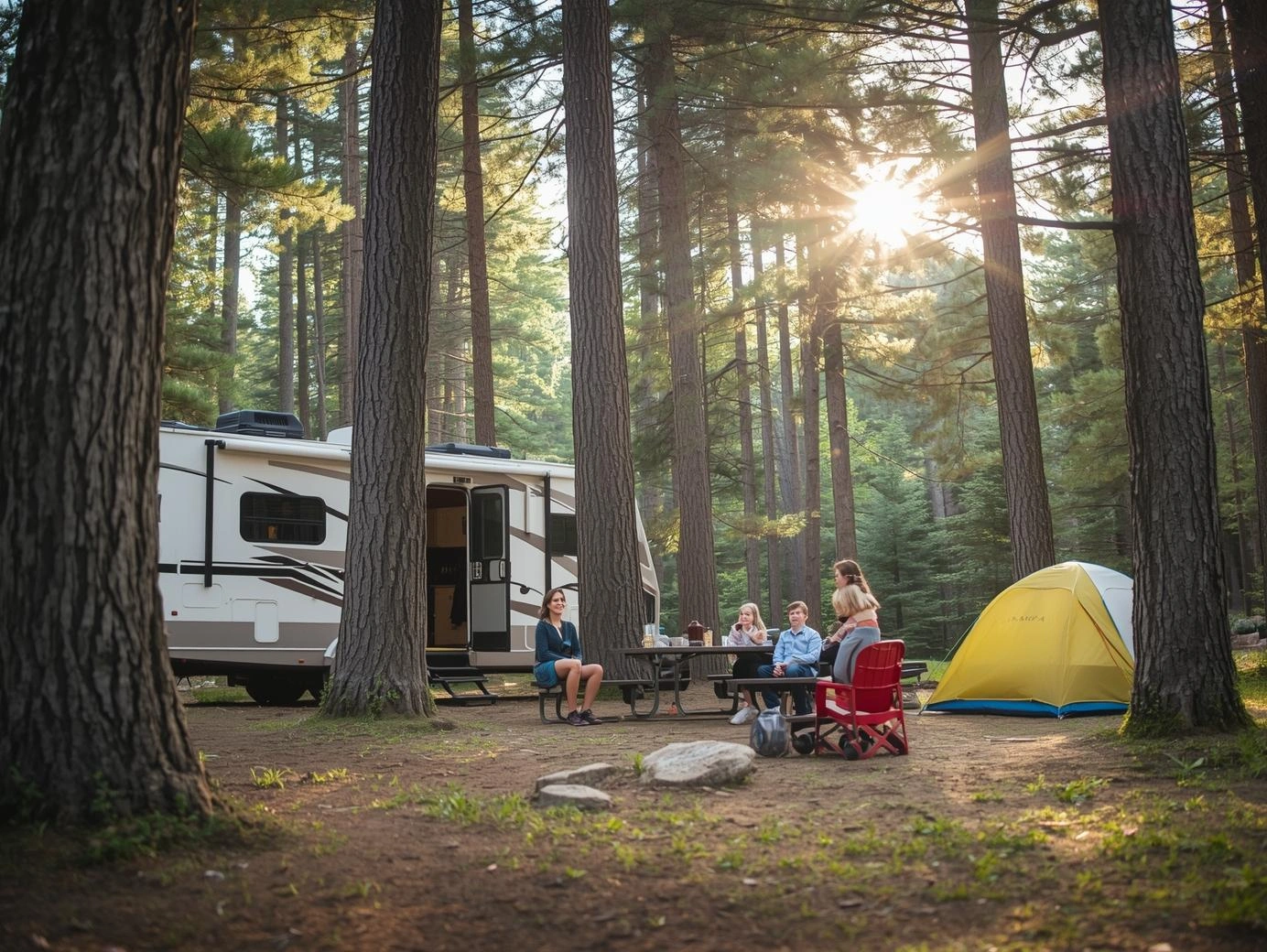 Can you Camp in Big Bay State Park?