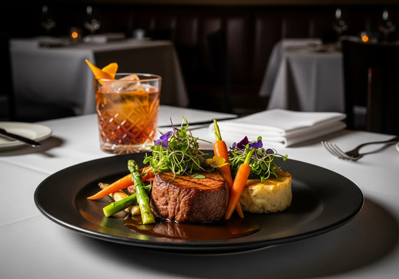 Enjoy Dinner at the Black Pig