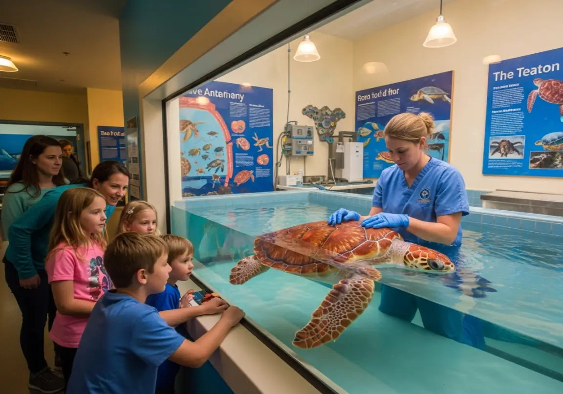 Things to do in Jekyll Island - Georgia Sea Turtle Center with loggerhead turtle rehabilitation viewing
