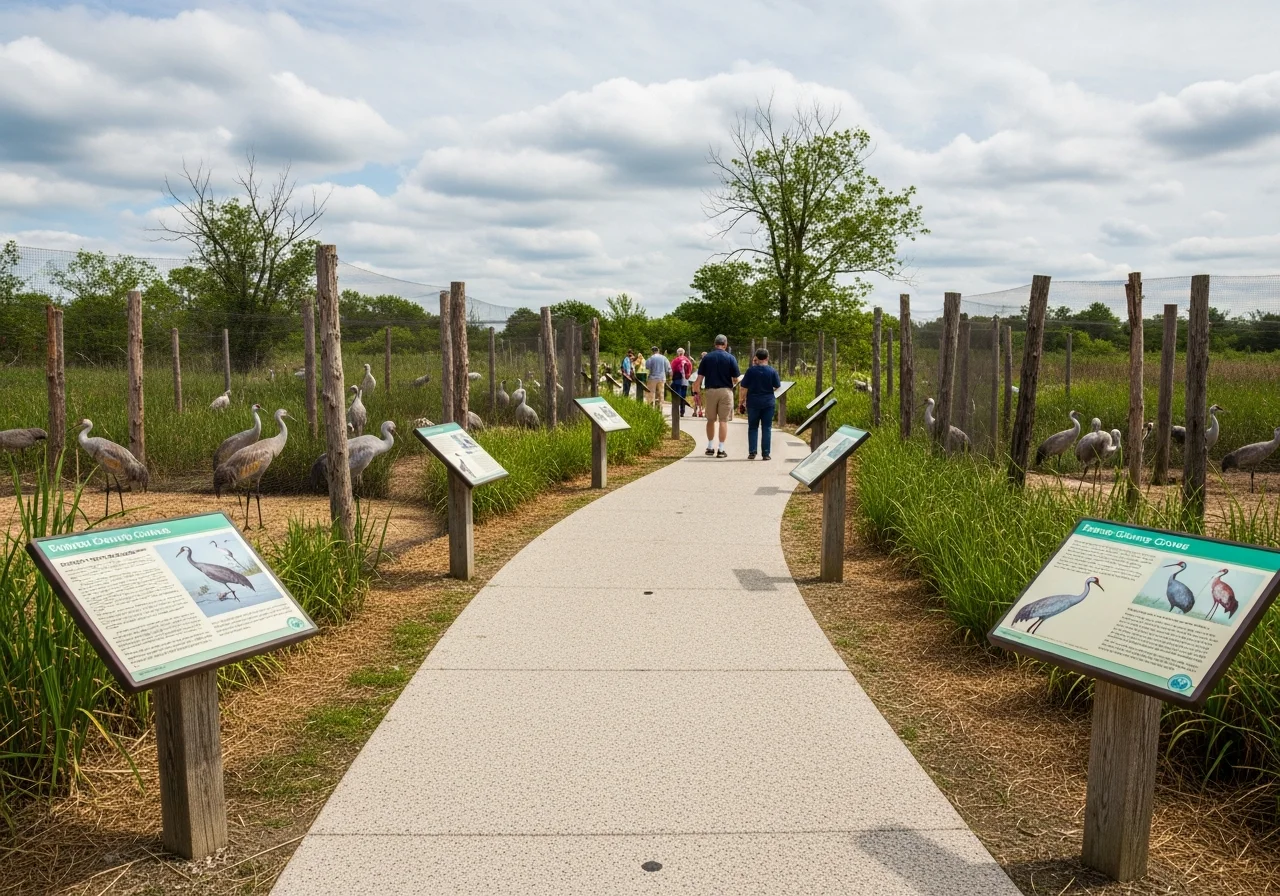 Planning Your Visit to the International Crane Foundation
