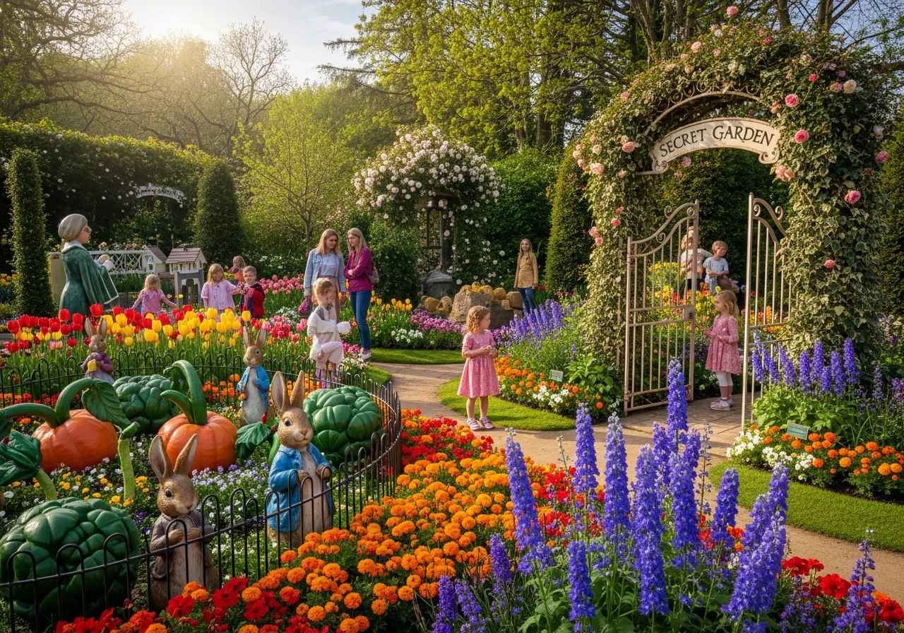 Relive Your Childhood at Bookworm Gardens