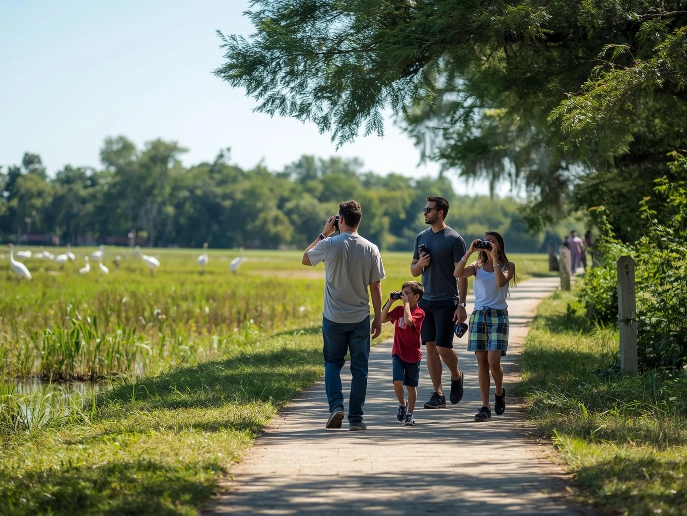 Visiting the International Crane Foundation