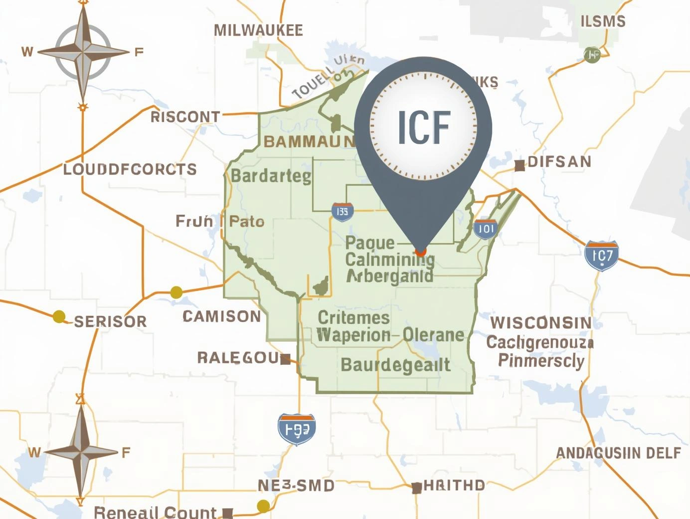 Where is the International Crane Foundation?