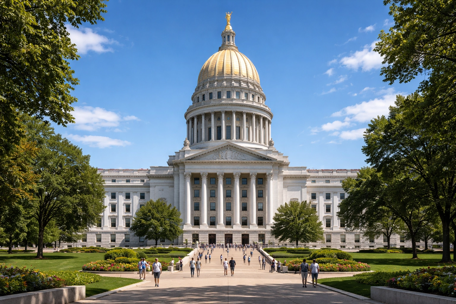 2. Visit the Wisconsin State Capitol