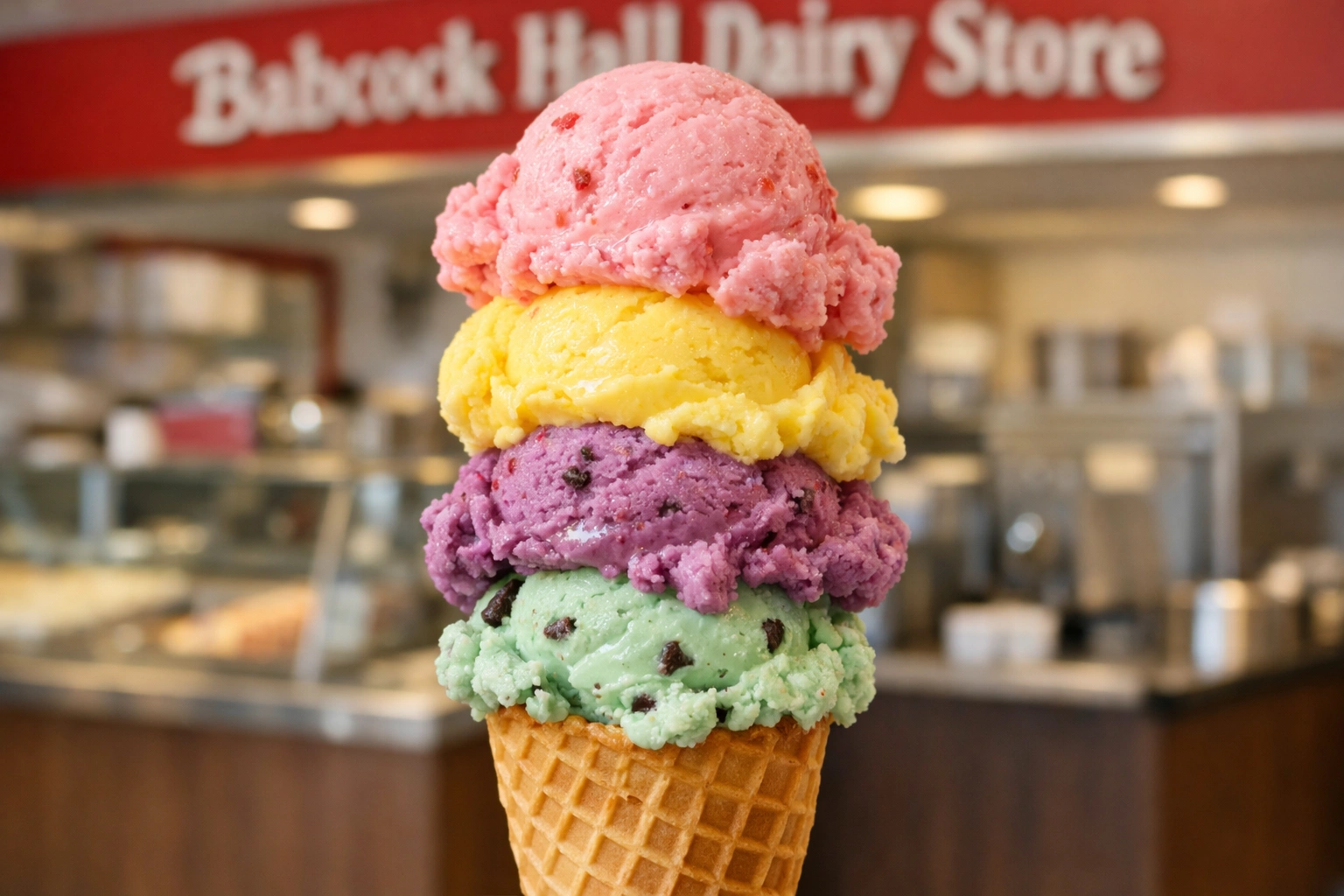 4. Enjoy Ice Cream at Babcock