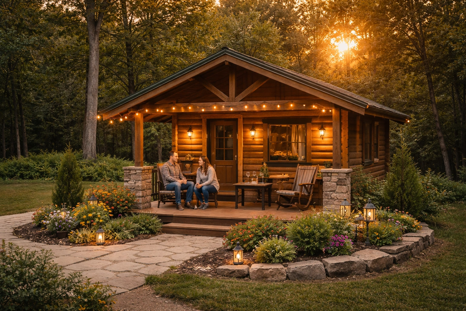 Cabin Options at Hickory Hideaway: