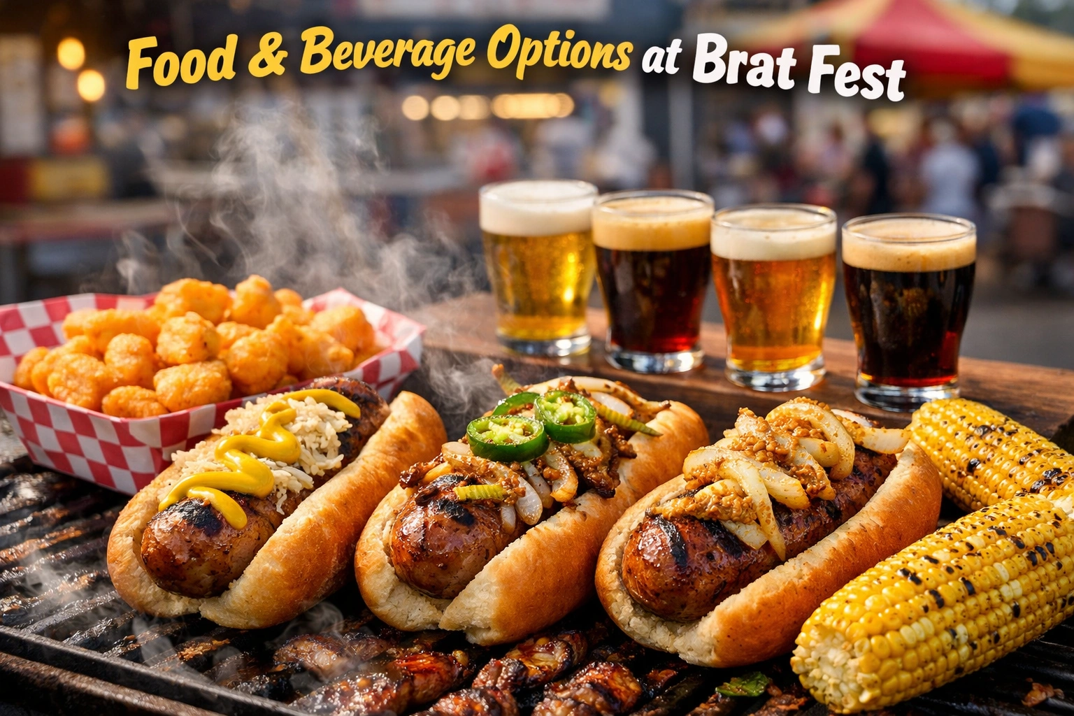 Food & Beverage Options at Brat Fest
