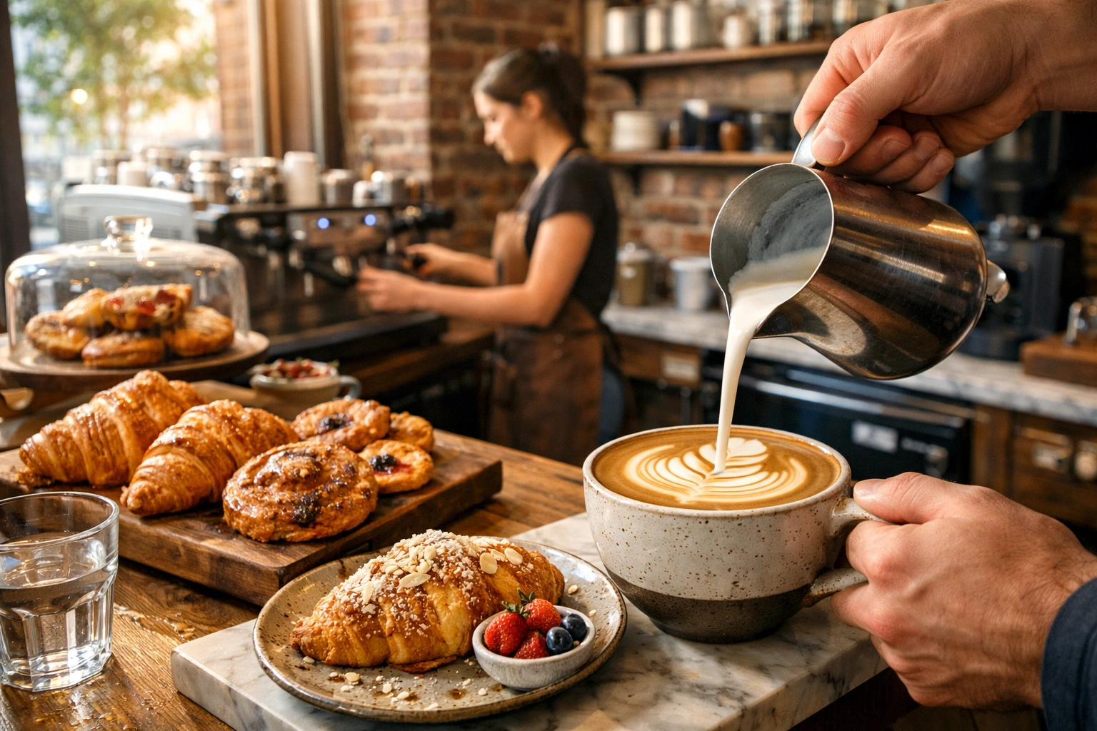 Grab Coffee and Breakfast: