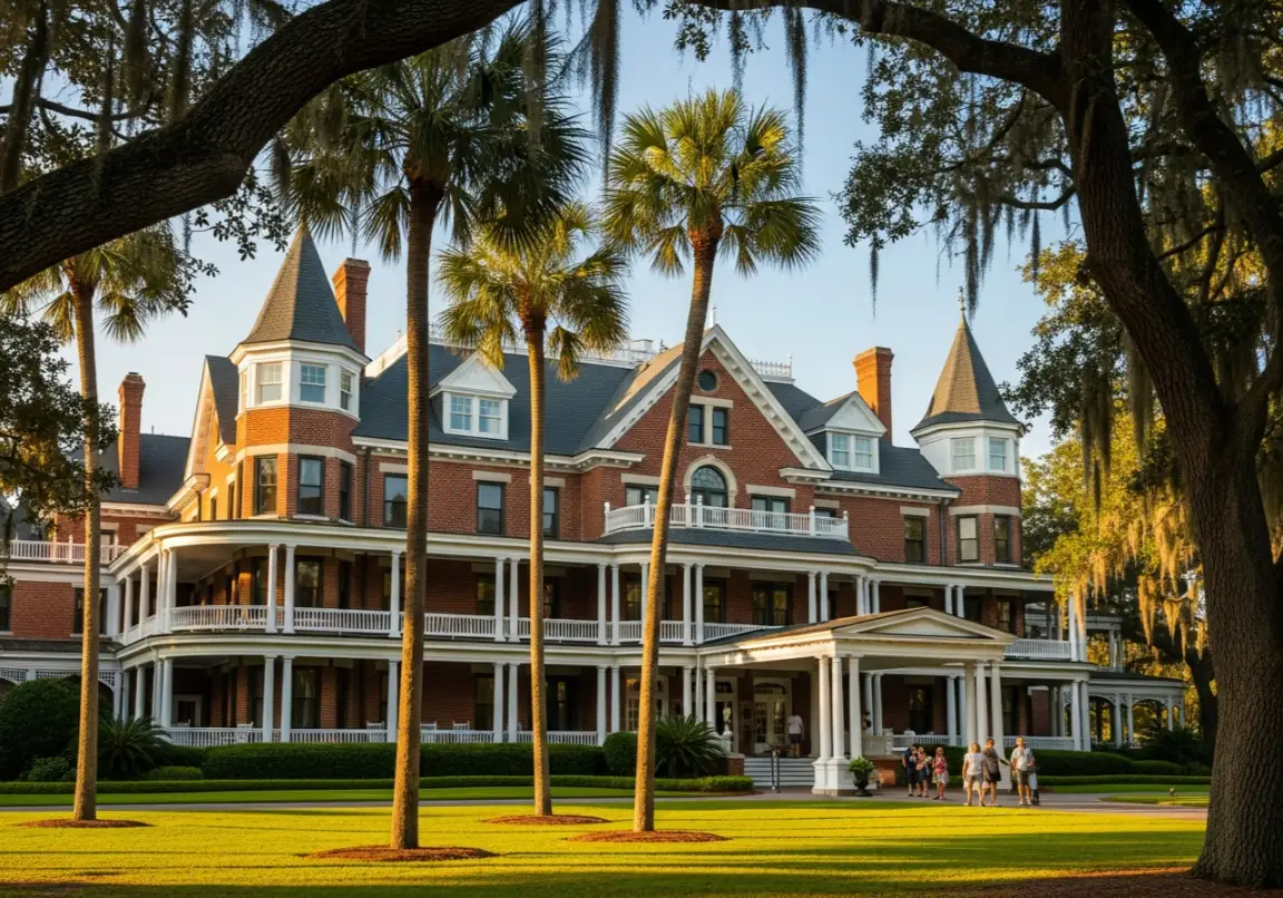 Historic Jekyll Island Club Resort showcasing Gilded Age architecture worth visiting Jekyll Island to explore