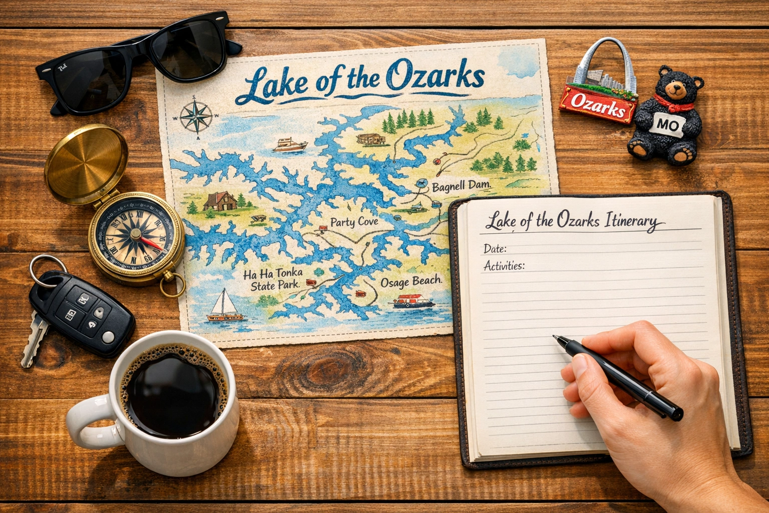 Lake of the Ozarks Itinerary