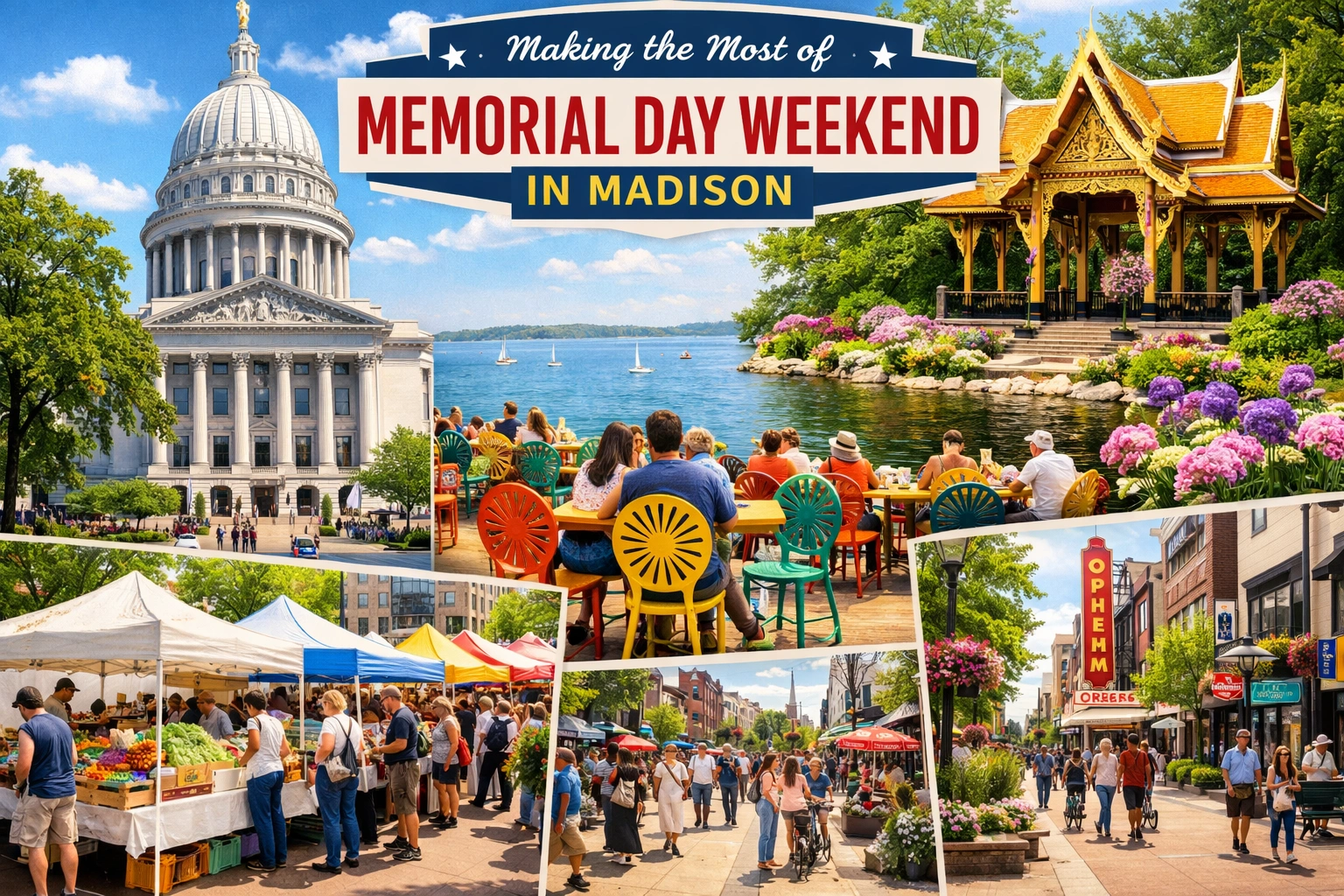 Making the Most of Memorial Day Weekend in Madison
