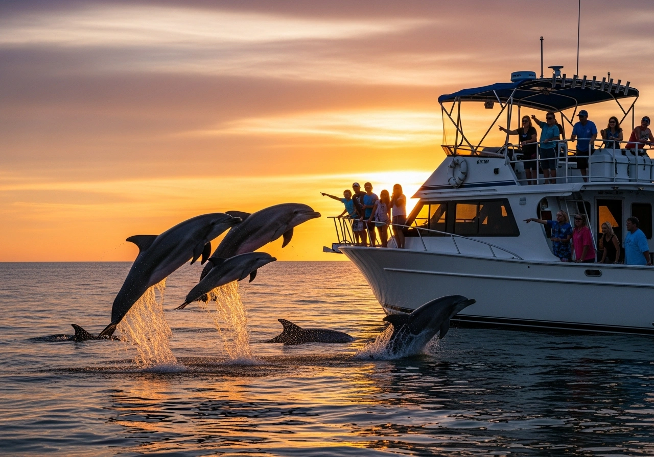 Sunset Dolphin Cruise