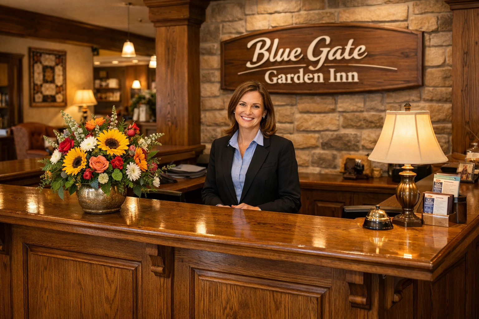 About the Blue Gate Garden Inn