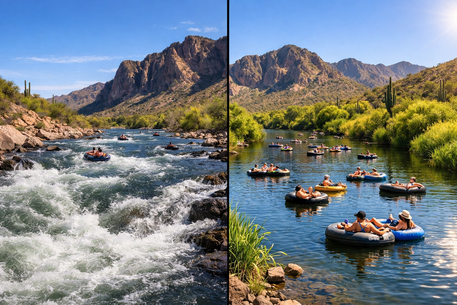 Best Time to Go Tubing on the Salt River