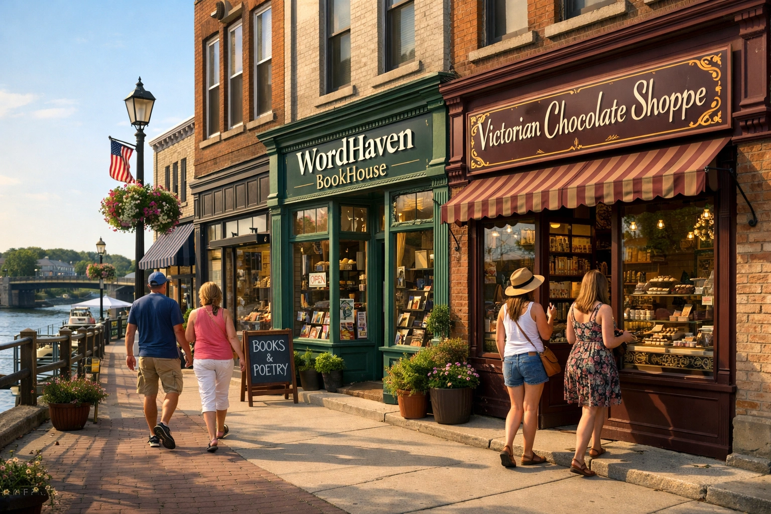 Browse the Local Downtown Shops