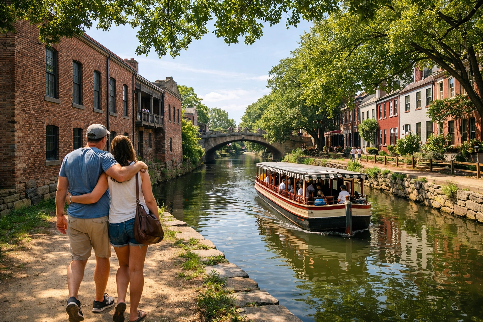 Day 2: Georgetown – Shopping, The Potomac, & A Canal Tour