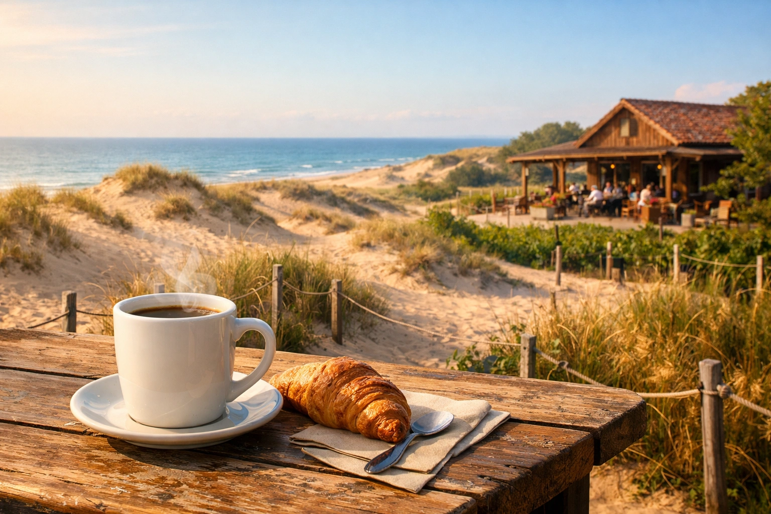 Day 3: Breakfast, Sand Dunes, and Wine