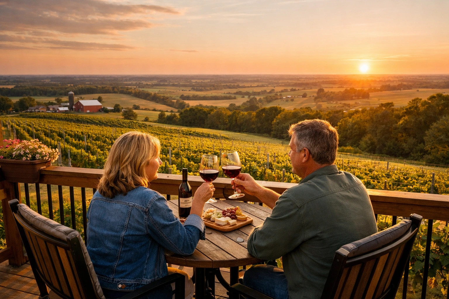 Enjoy Local Wine at Bailey's Run Vineyard and Winery