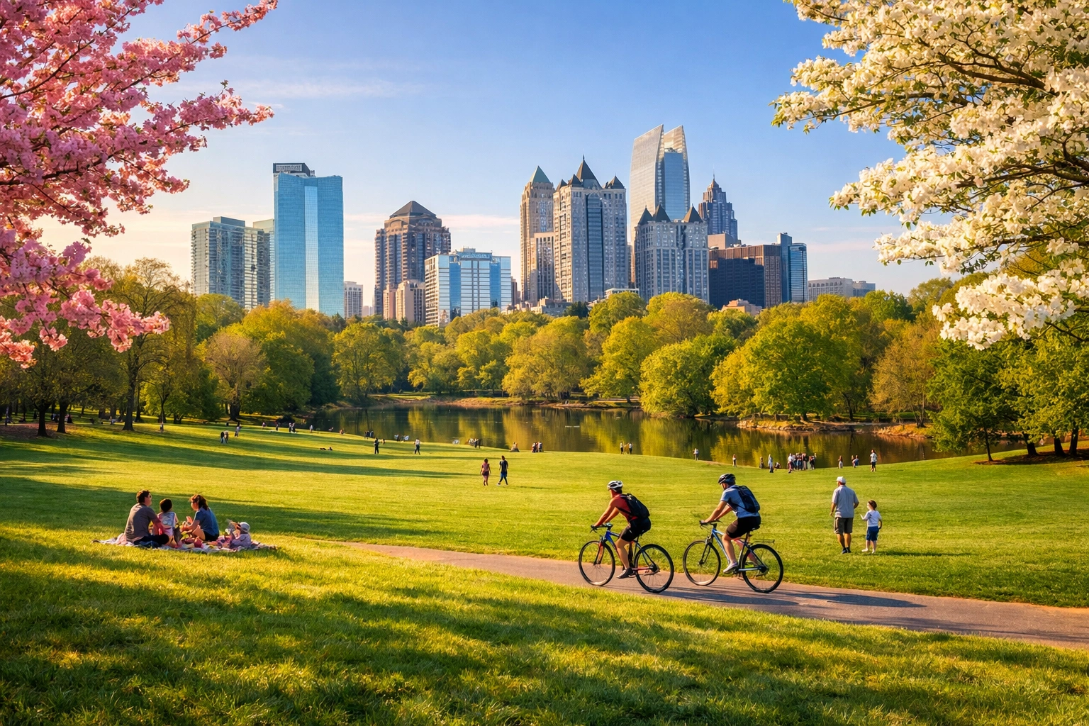 Enjoy the Outdoors at Piedmont Park