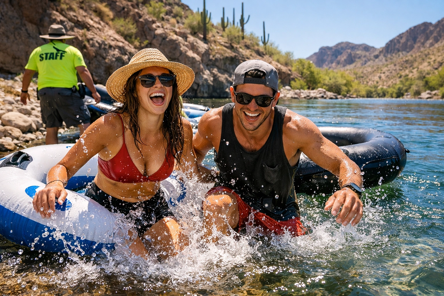 Entering the Salt River