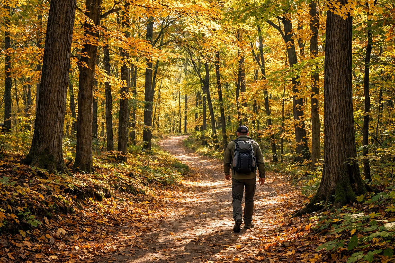 Explore New Glarus Woods State Park
