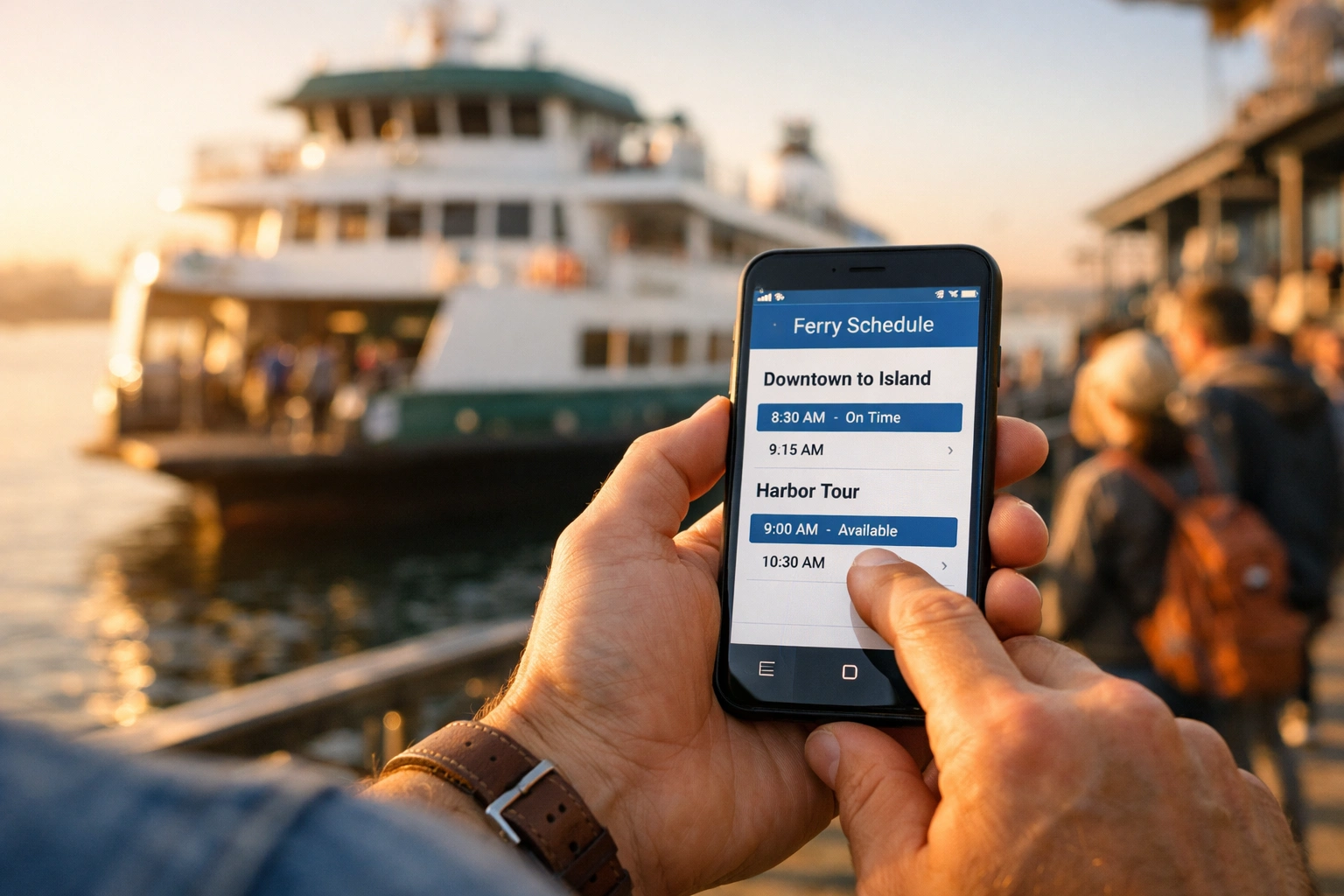 Learn the Ferry Schedule