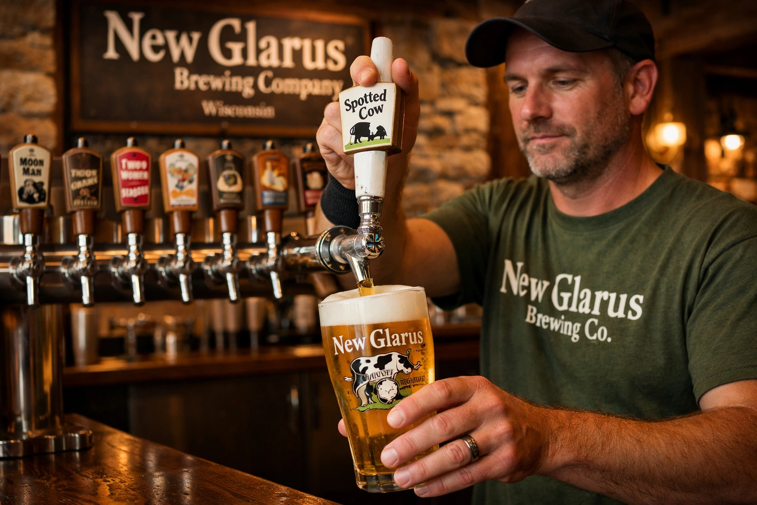 Take a Brewery Tour at New Glarus Brewing Company