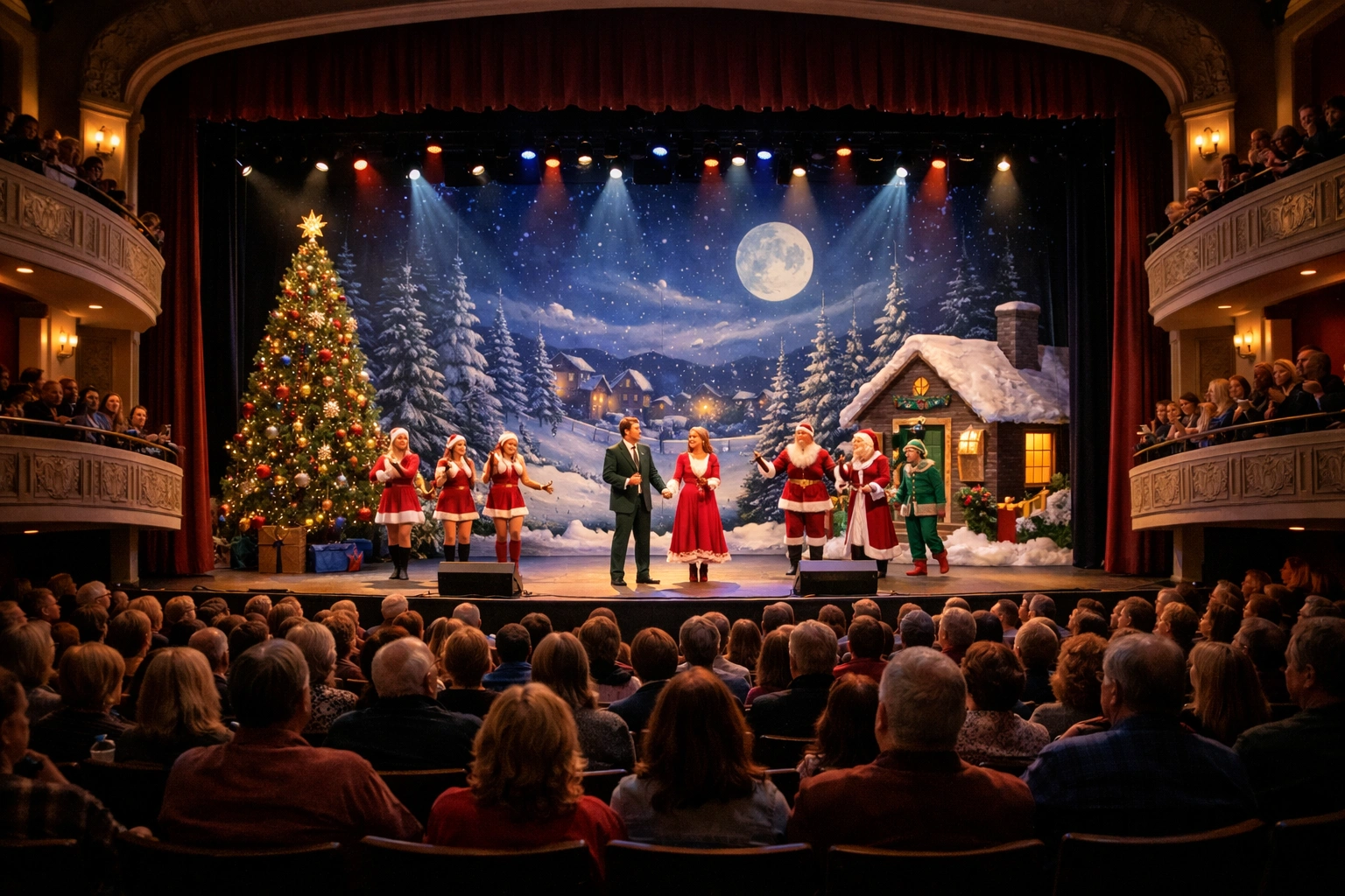 Watch a Holiday Show at the Janesville Performing Arts Center