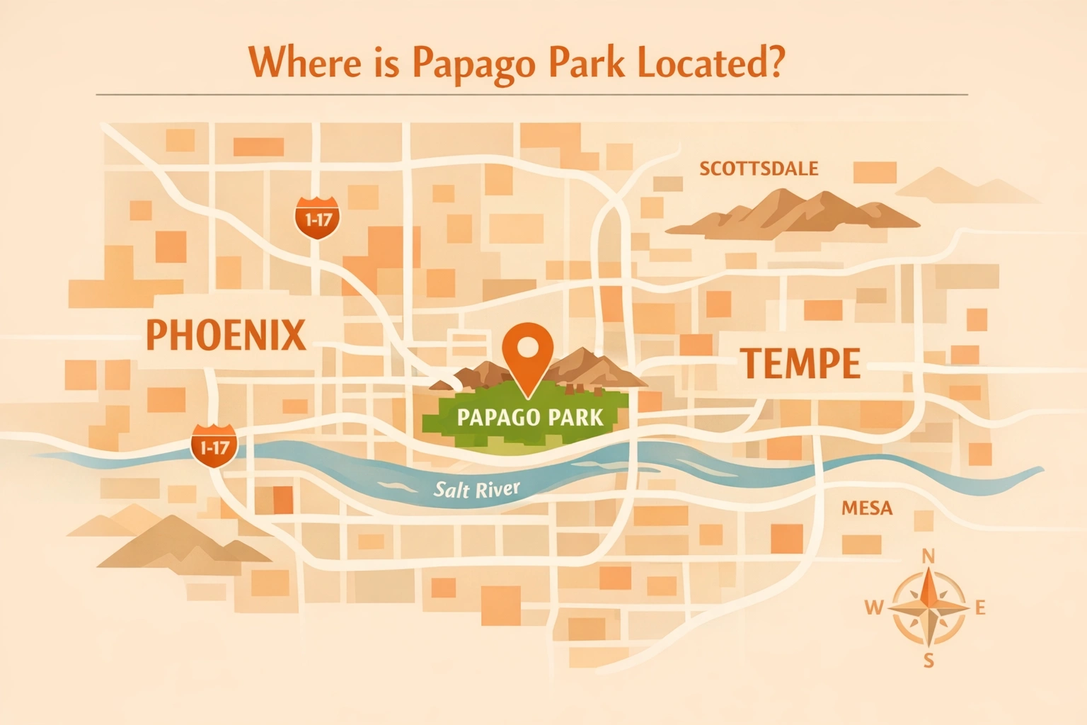 Where is Papago Park Located?