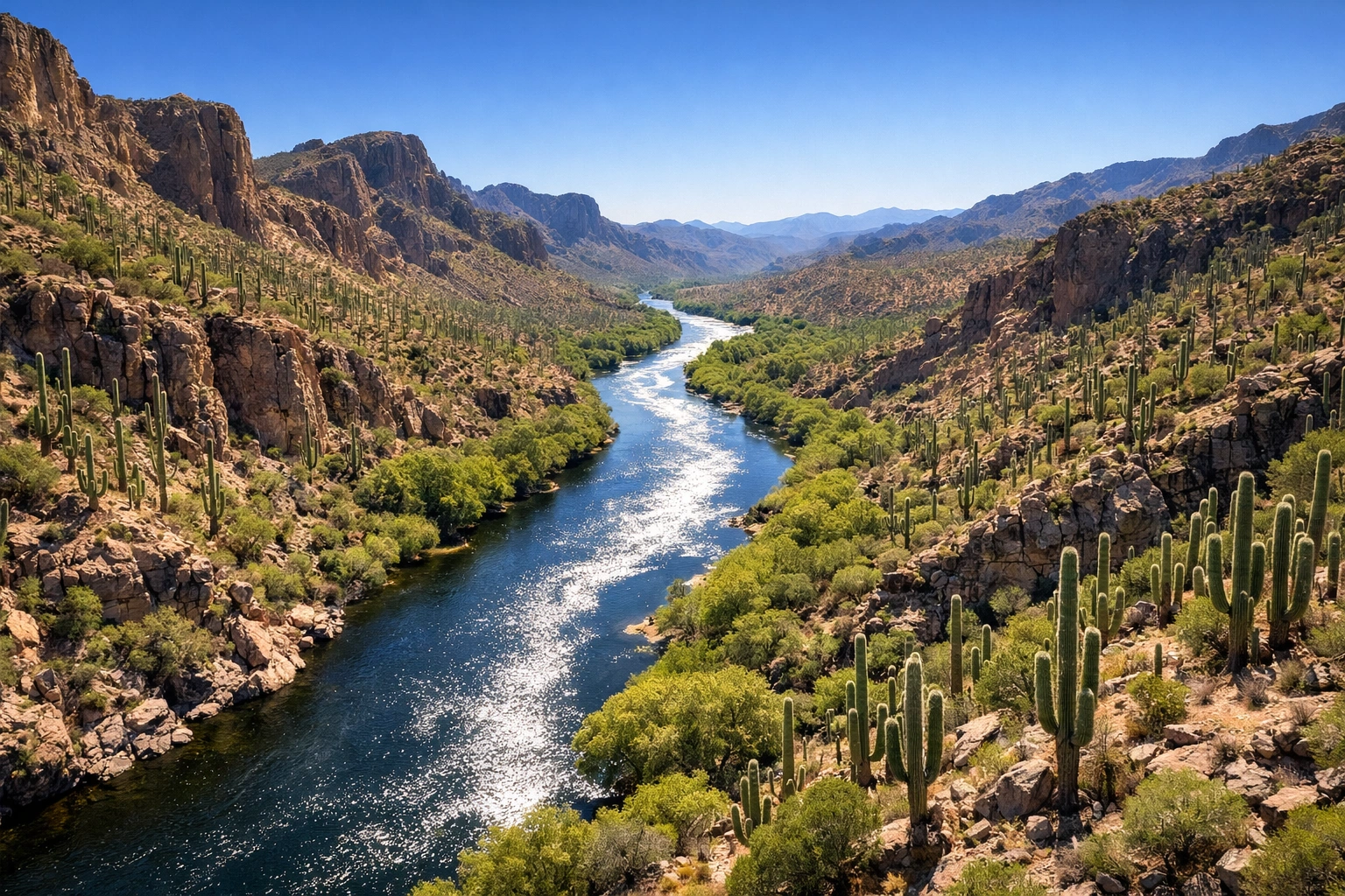 Where is the Salt River Located?