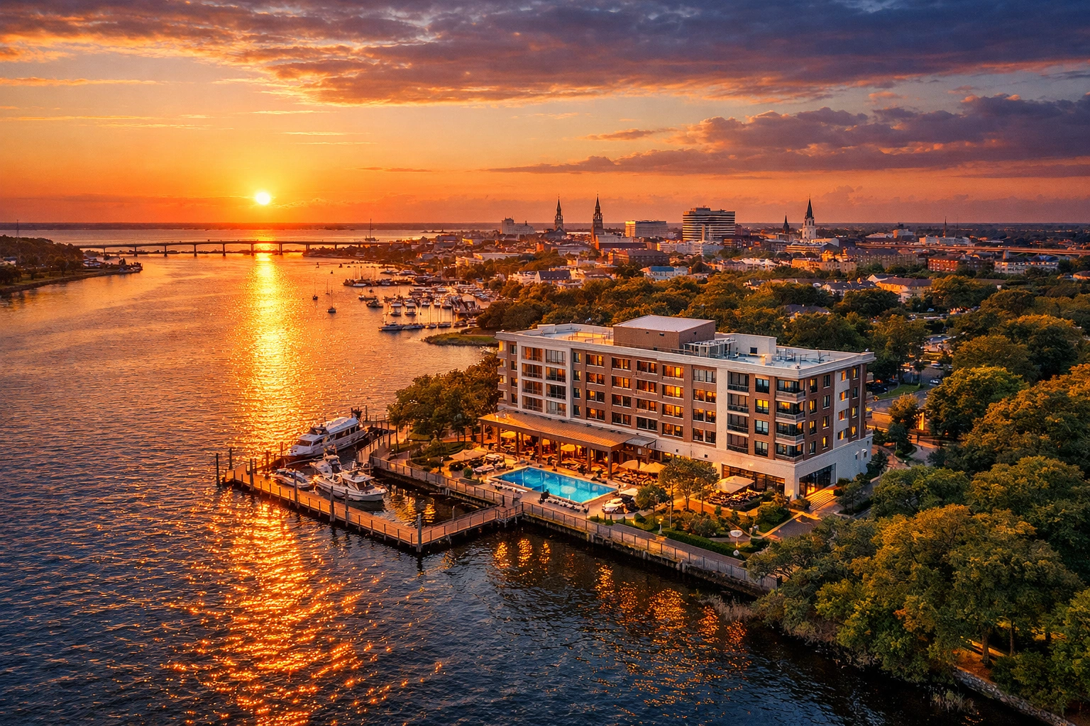 Why the Courtyard Charleston Waterfront?