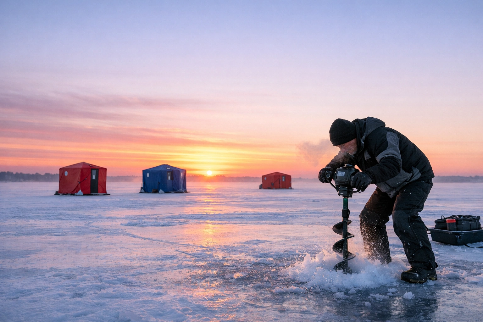 3. Ice Fishing