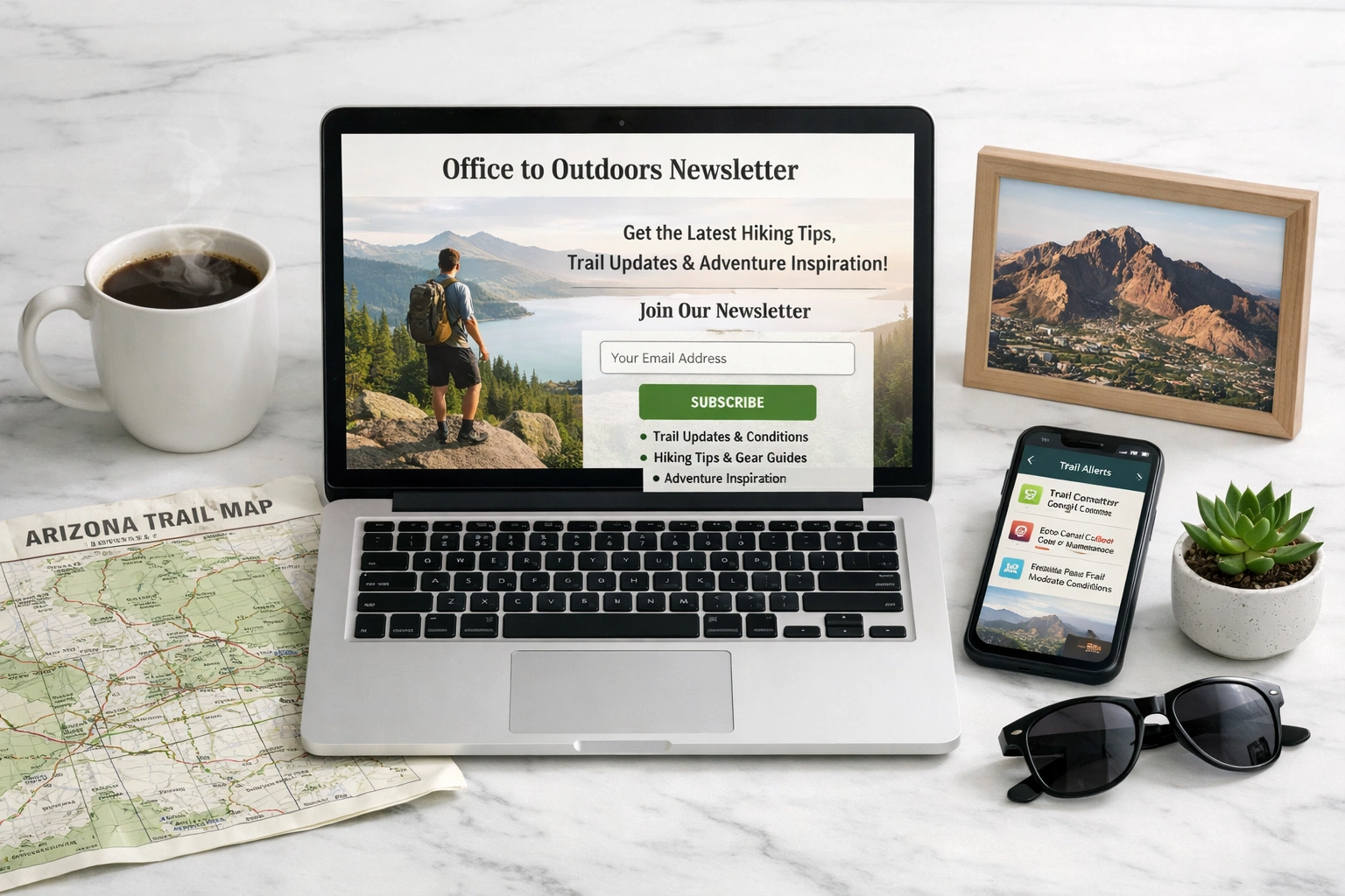 Sign up For the Office to Outdoors Newsletter