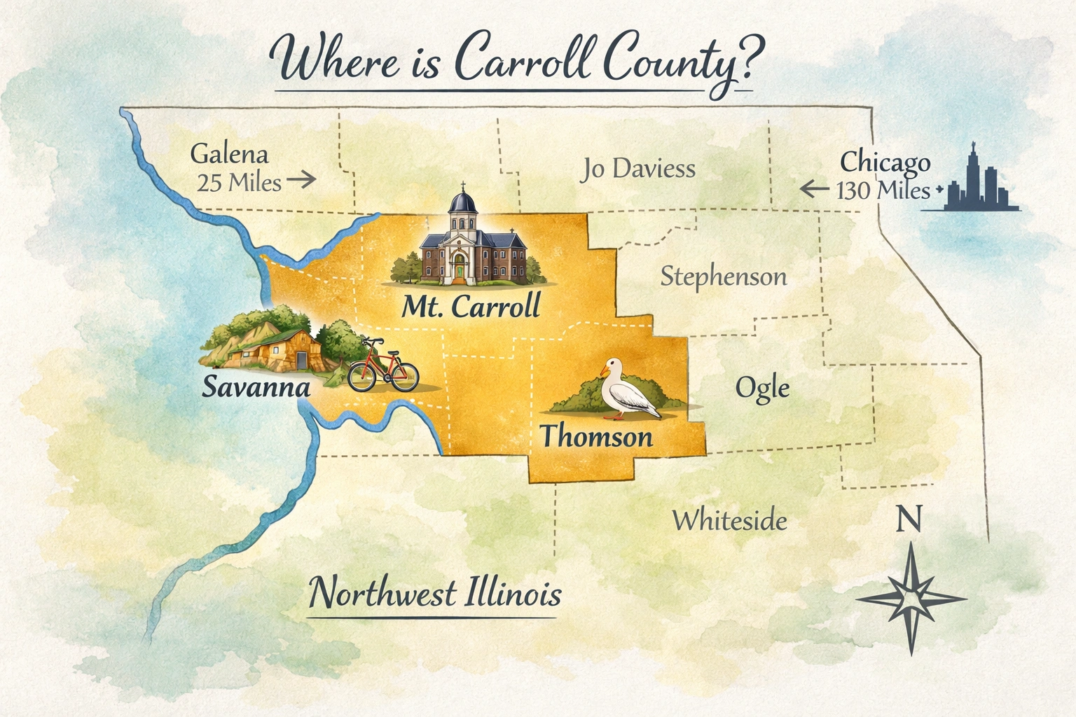 Where is Carroll County?