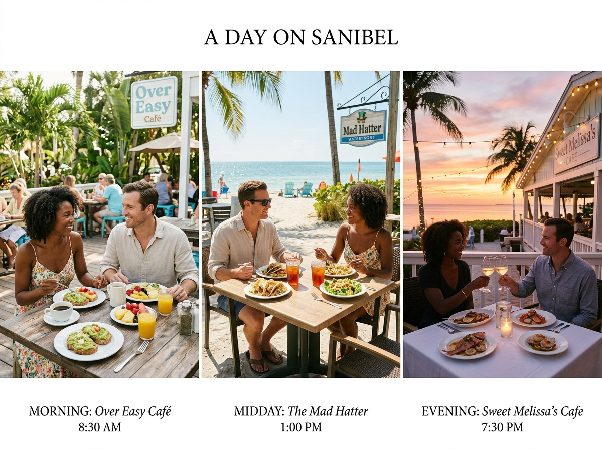 Eat on Sanibel Island by Time of Day