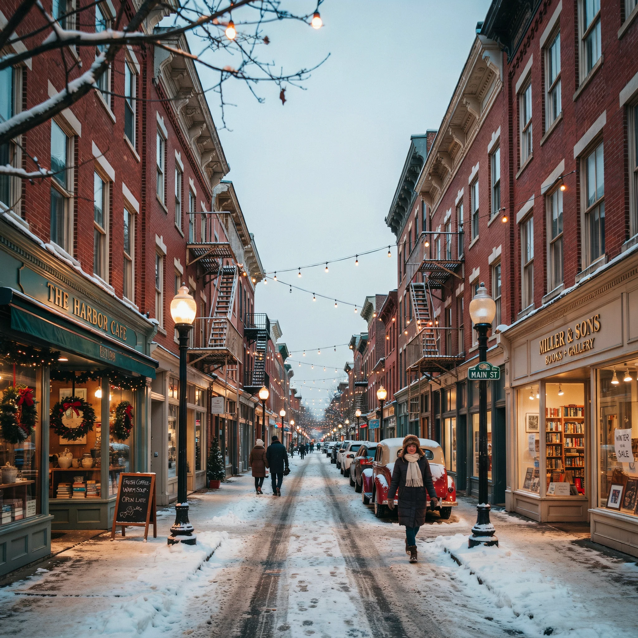 Cozy Winter Weekend in Mineral Point Wi