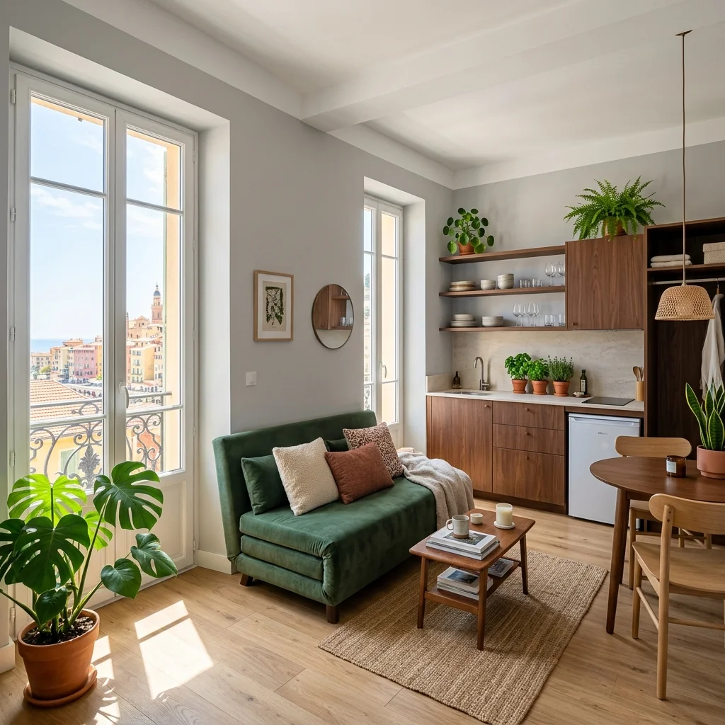 Opt for a Cozy Studio Apartment 