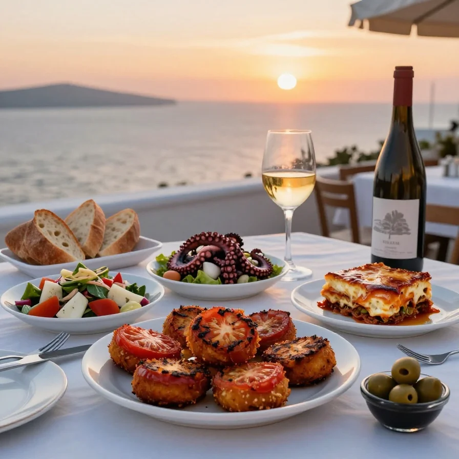 Cuisine Traditional Greek Dishes