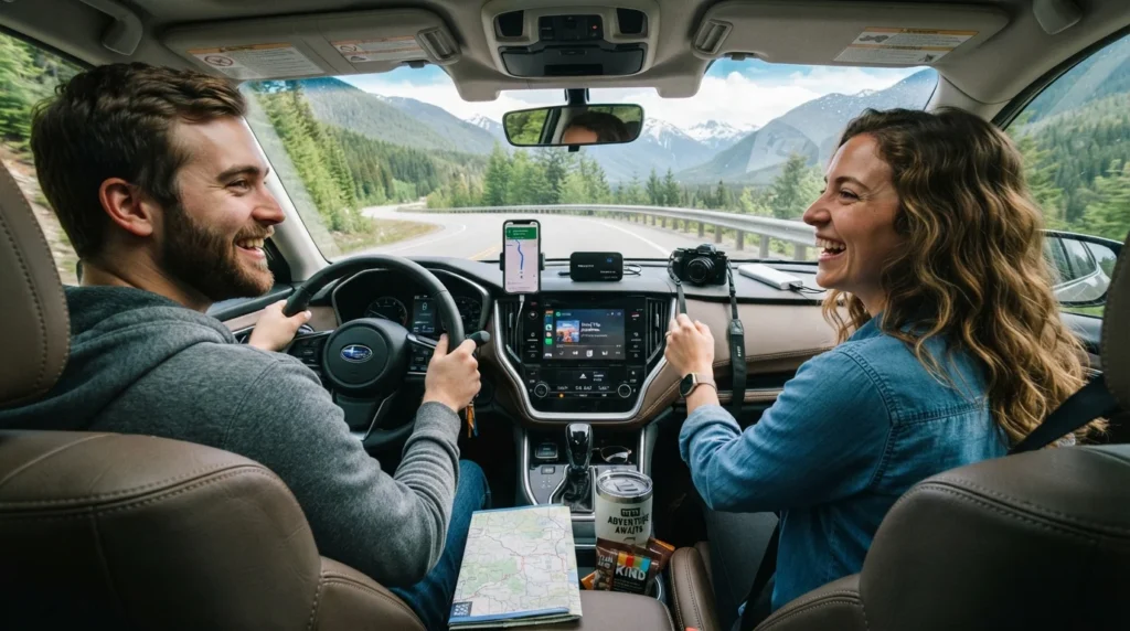 Entertainment and Navigation for a Fun-Filled Road Trip