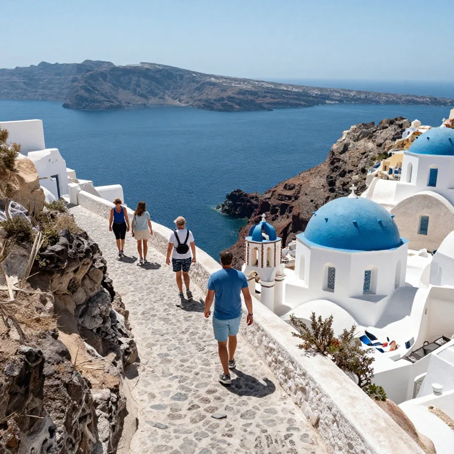 Hiking Trails Fira to Oia